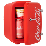 Coca-Cola Vintage Chic 4 Liter Red Mini Fridge for Cans