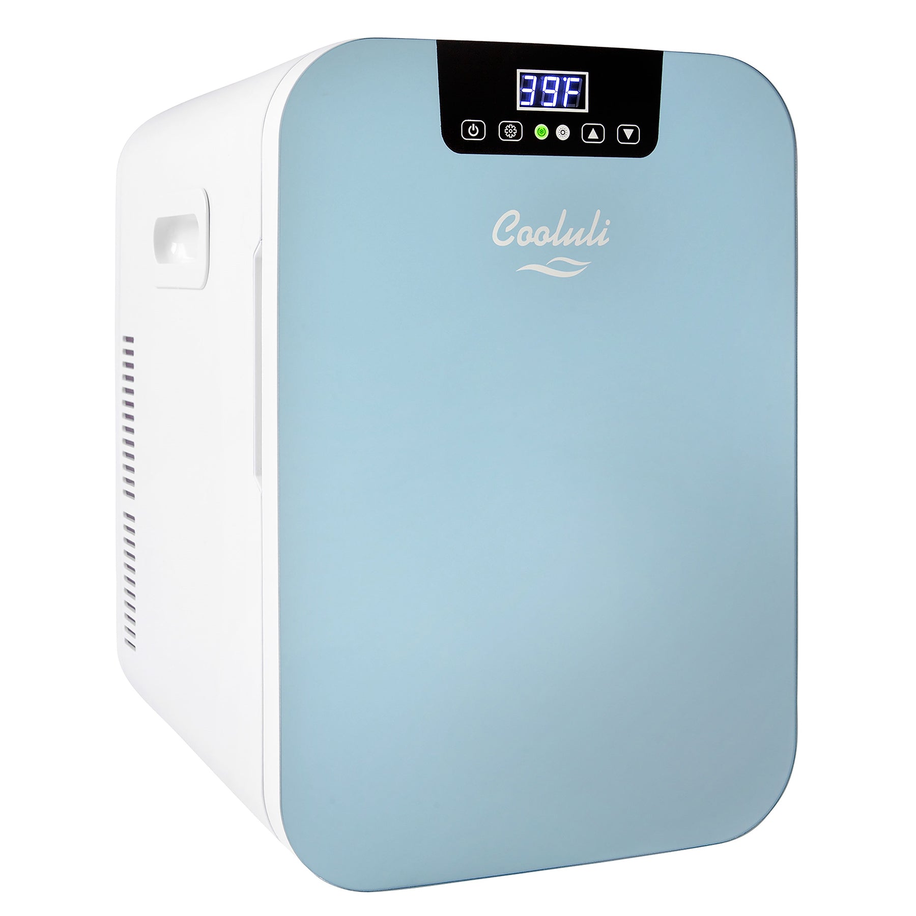 Concord 20 Liter Large Blue Mini Fridge Temperature Control