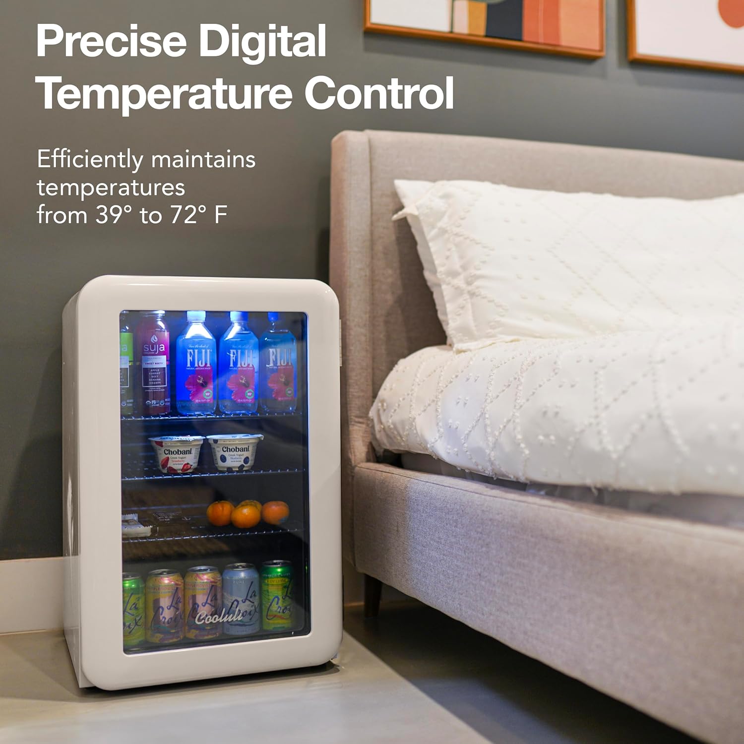 Decor 2.4 cu ft Mini Fridge