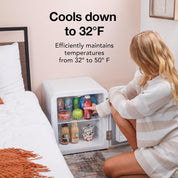 Curve 1.7 cu ft Mini Fridge