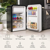 Curve 3.8 cu ft Mini Fridge with Freezer