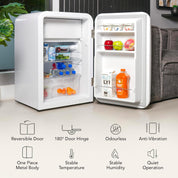 Curve 3.8 cu ft Mini Fridge with Freezer