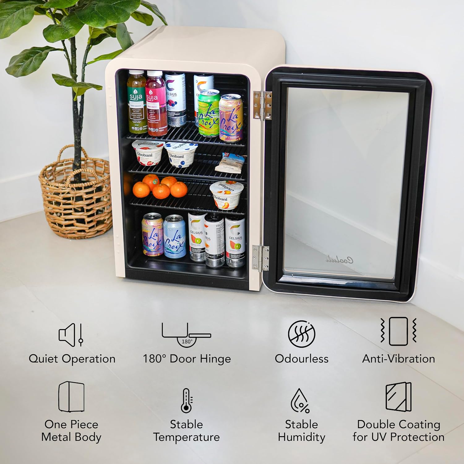 Decor 2.4 cu ft Mini Fridge