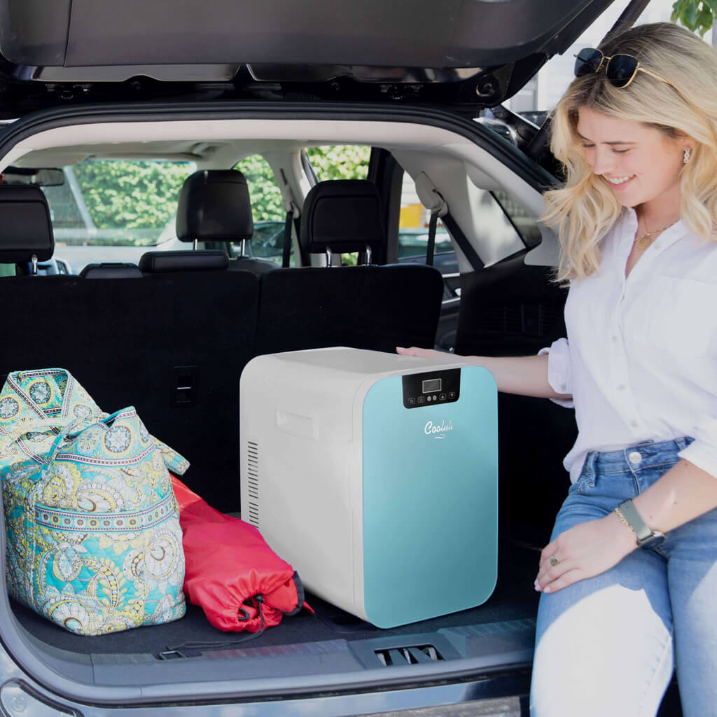 Mini réfrigérateur 20 L - Froid & chaud, silencieux et portable Mini réfrigérateur 20 L - Froid & chaud, silencieux et portable
