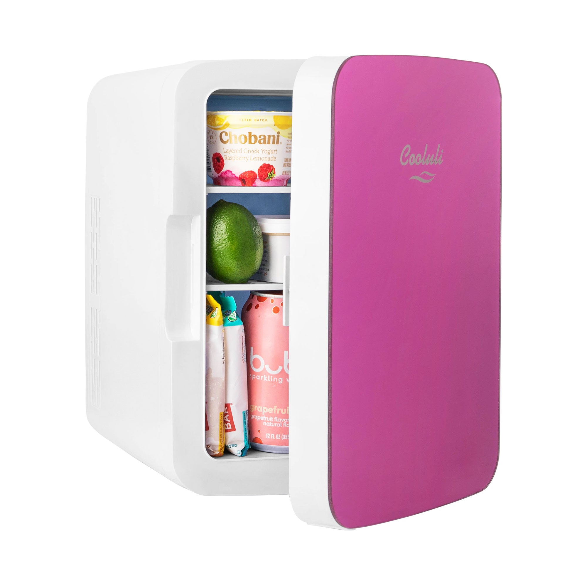 Cooluli mini fridge sales pink