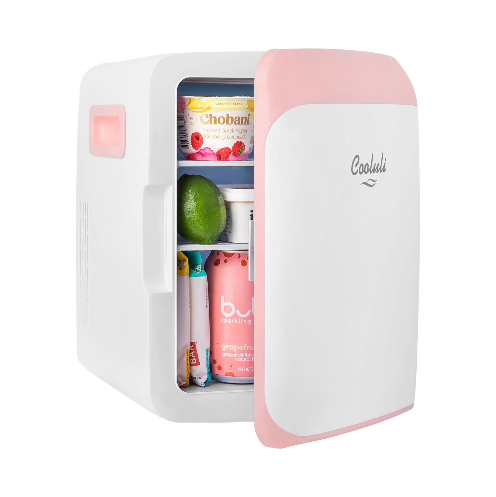 cooluli classic 10 liter pink skincare mini fridge