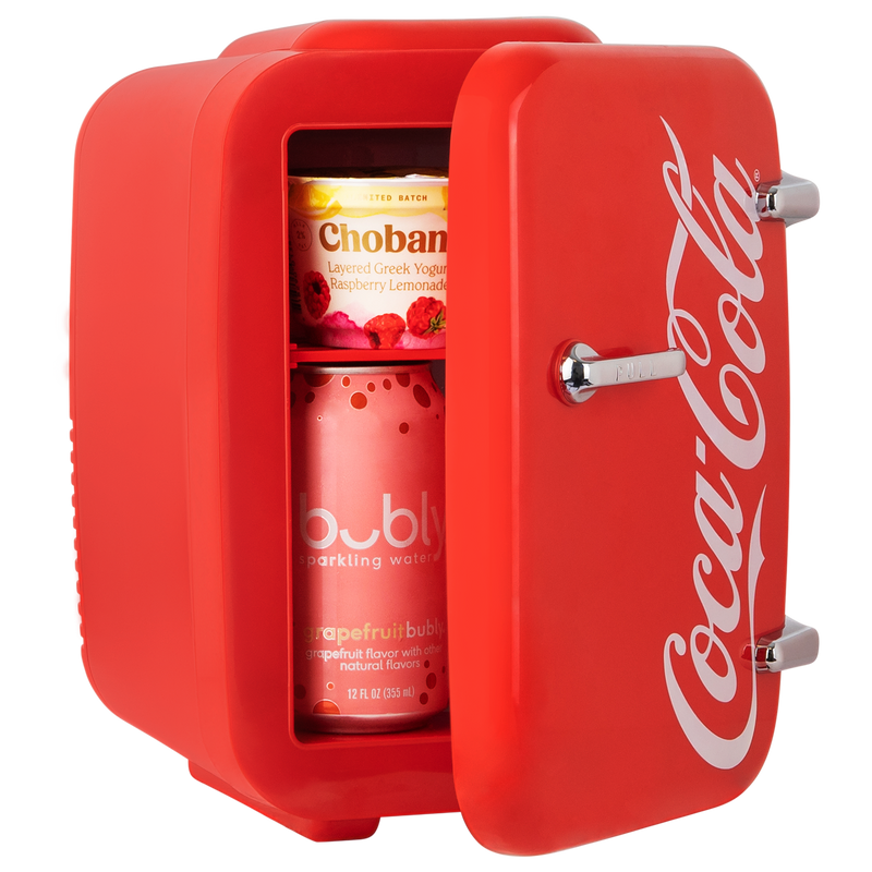 Coca-Cola Vintage Chic 4 Liter Red Mini Fridge for Cans