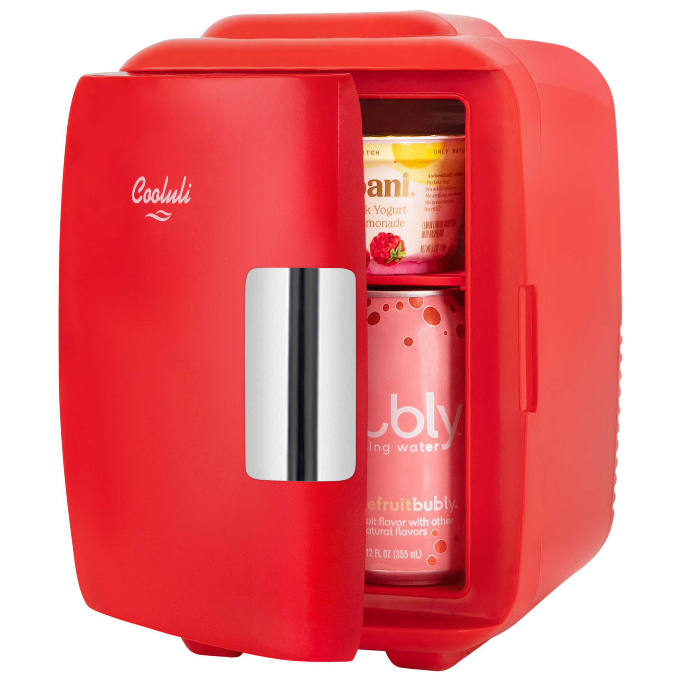  Cooluli Retro Coca-Cola Thermoelectric Mini Fridge for Bedroom,  Office, Dorm - 4L/6 Can Portable Cooler & Warmer for Food, Drinks &  Skincare - AC/DC and USB Power Options (Red, Compact): Home