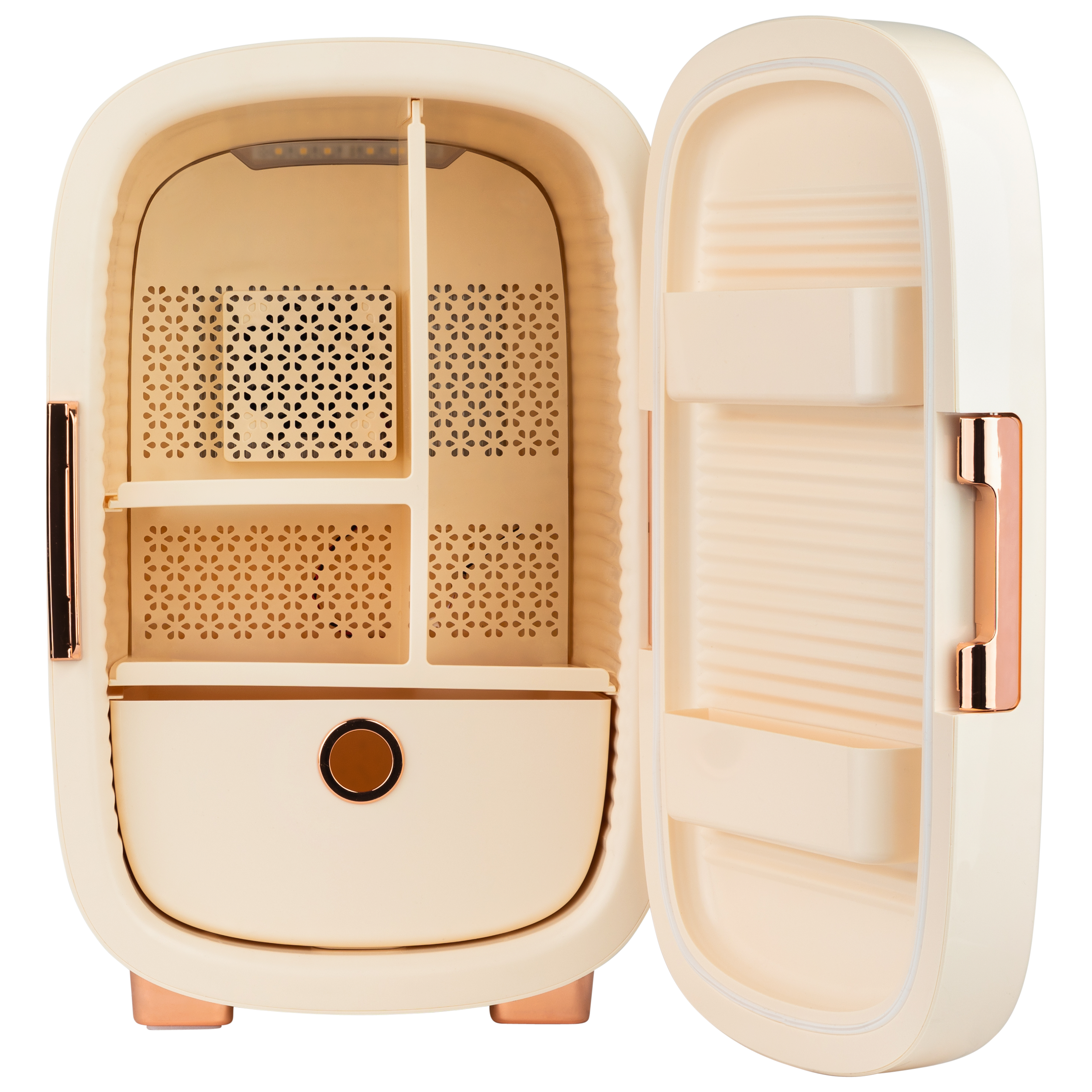 Custom Portable Small Pink White Makeup Cosmetology Refrigerator 4l Mini  Skin Care Frigo Cosmetic Beauty Fridge
